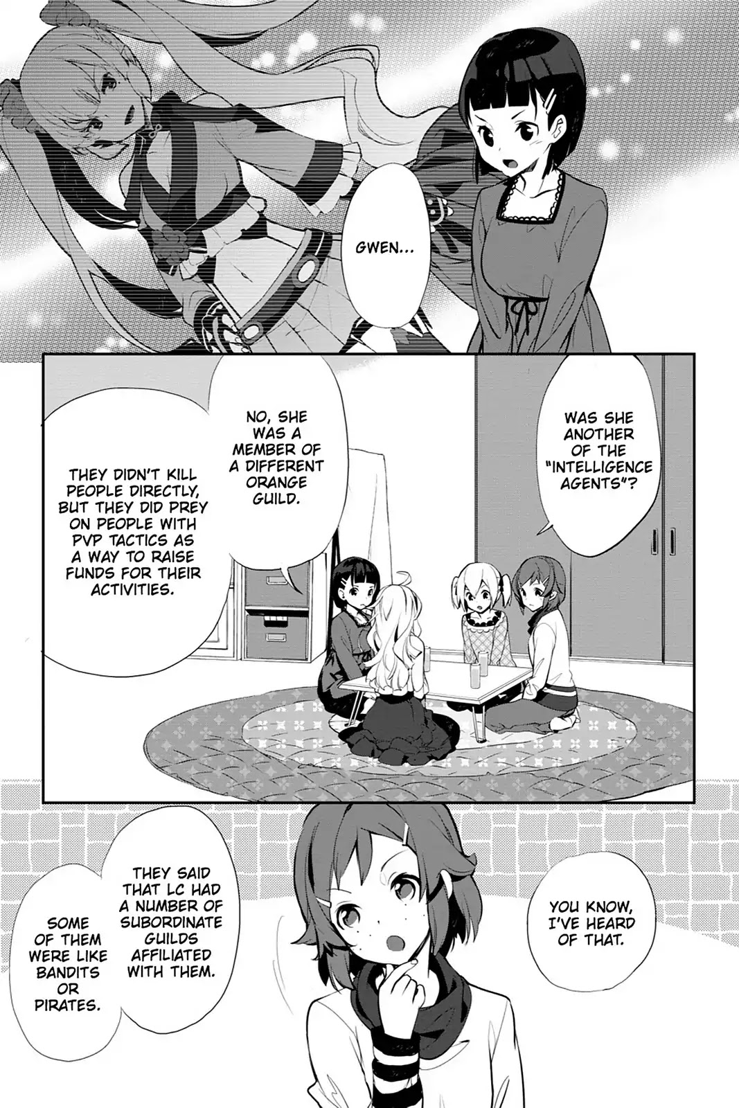 Sword Art Online - Girls Ops Chapter 15 page 27 - Chapter 15: Vol.3 STAGE.15