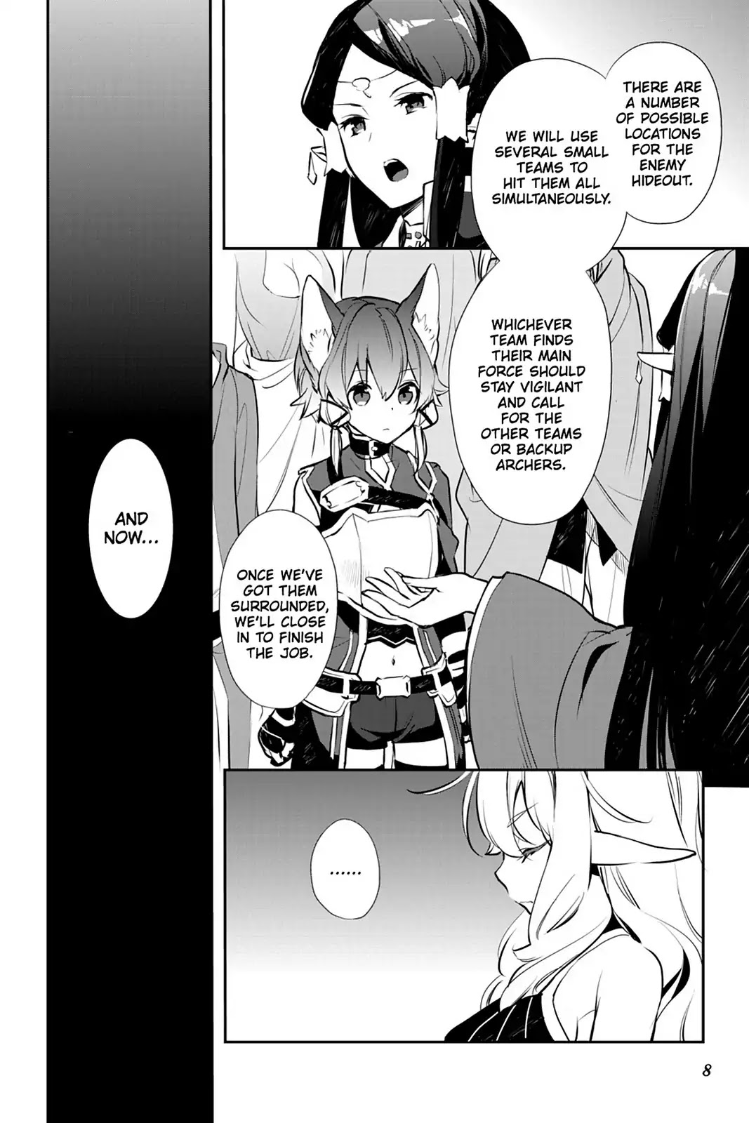 Sword Art Online - Girls Ops Chapter 17 page 10 - Chapter 17: Vol.4 STAGE.17