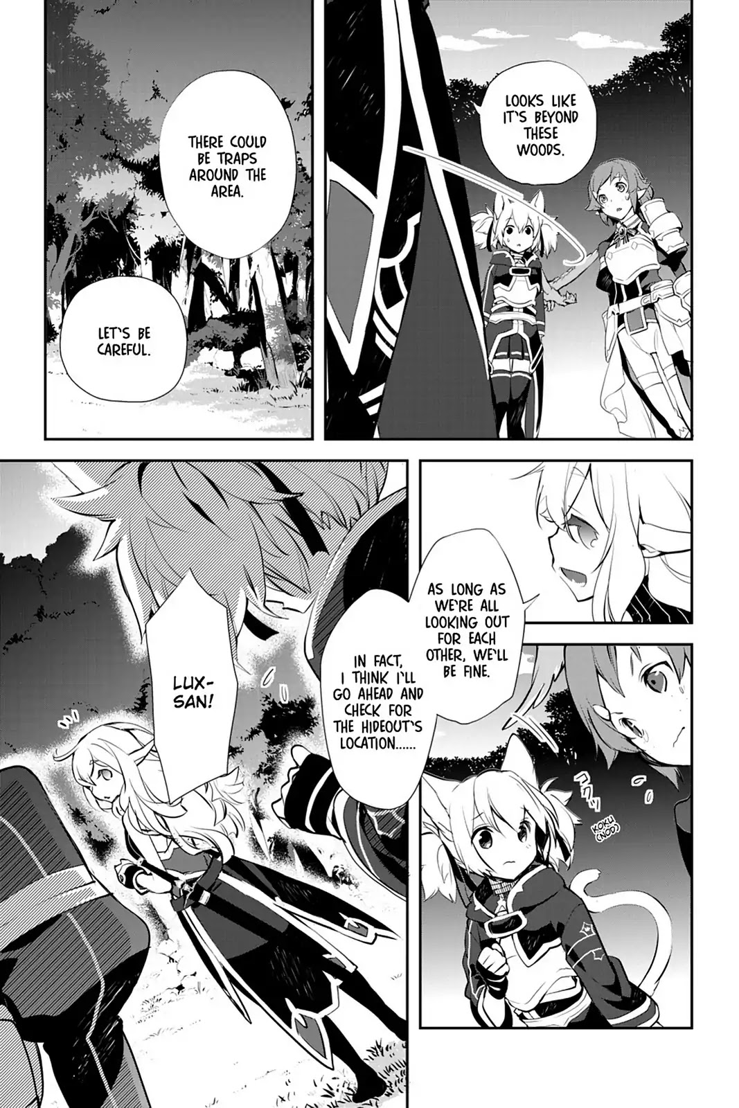 Sword Art Online - Girls Ops Chapter 17 page 13 - Chapter 17: Vol.4 STAGE.17
