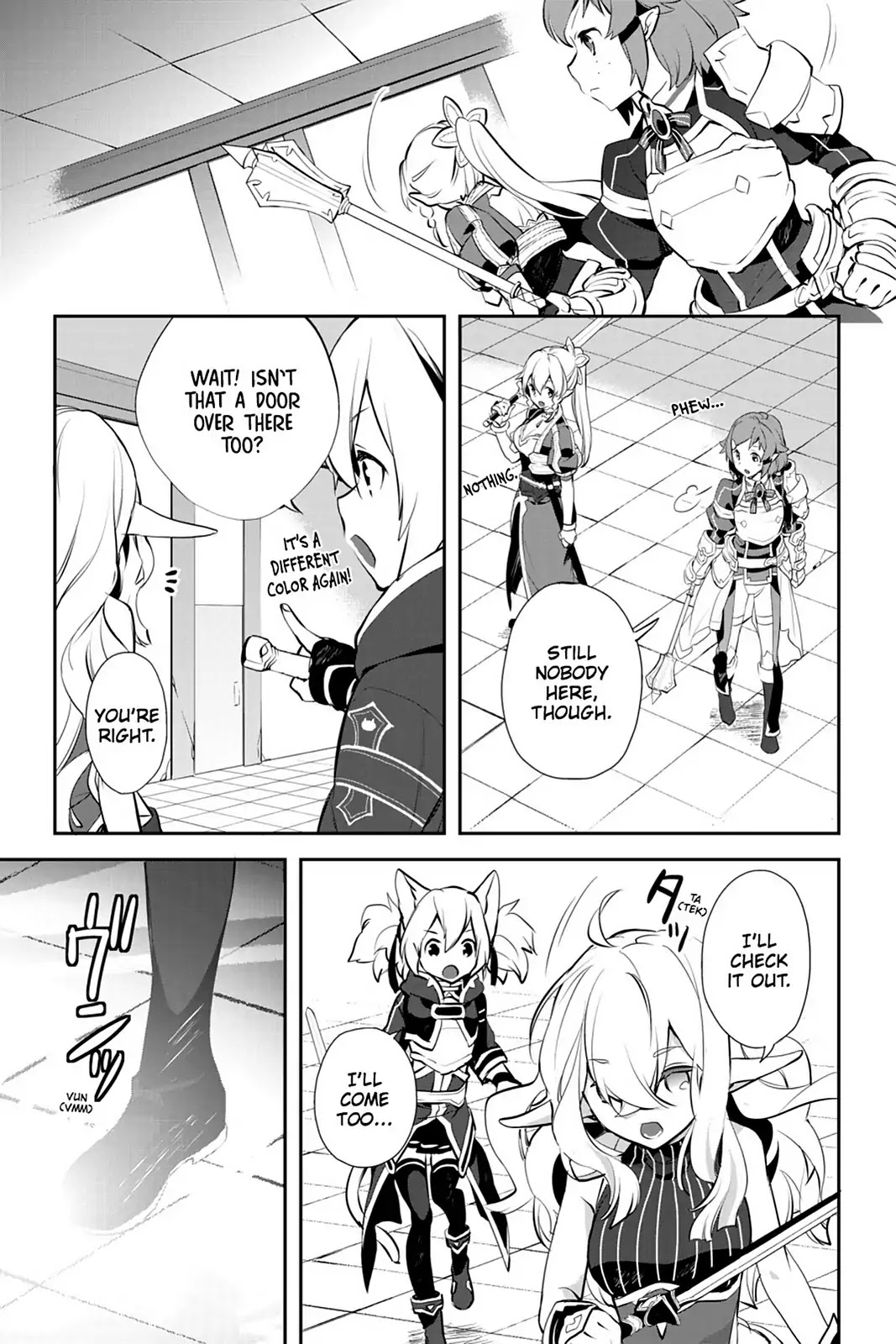Sword Art Online - Girls Ops Chapter 17 page 27 - Chapter 17: Vol.4 STAGE.17