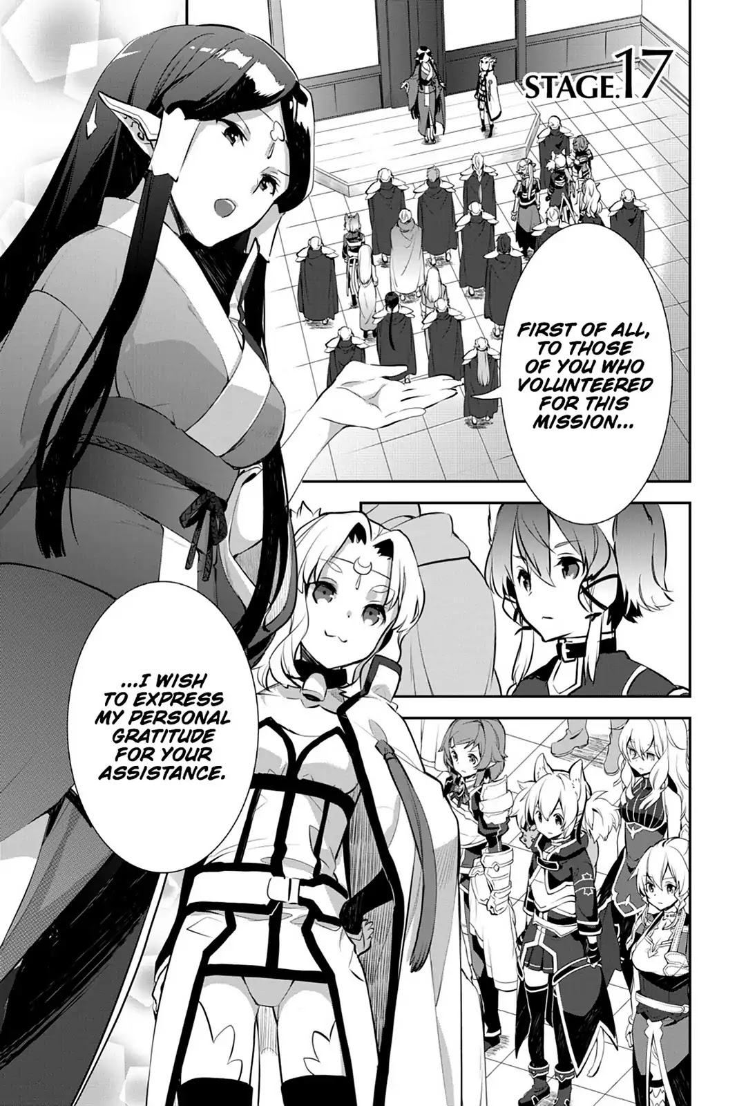 Sword Art Online - Girls Ops Chapter 17 page 7 - Chapter 17: Vol.4 STAGE.17