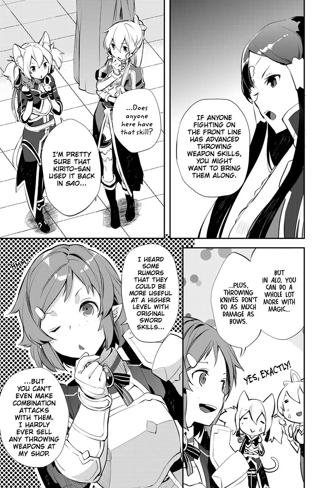 Sword Art Online - Girls Ops Chapter 17 page 9 - Chapter 17: Vol.4 STAGE.17