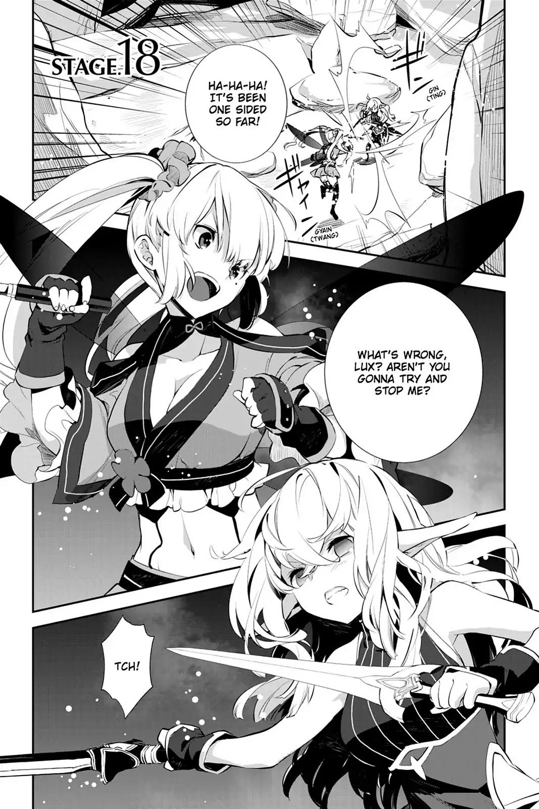 Sword Art Online - Girls Ops Chapter 18 page 1 - Chapter 18: Vol.4 STAGE.18
