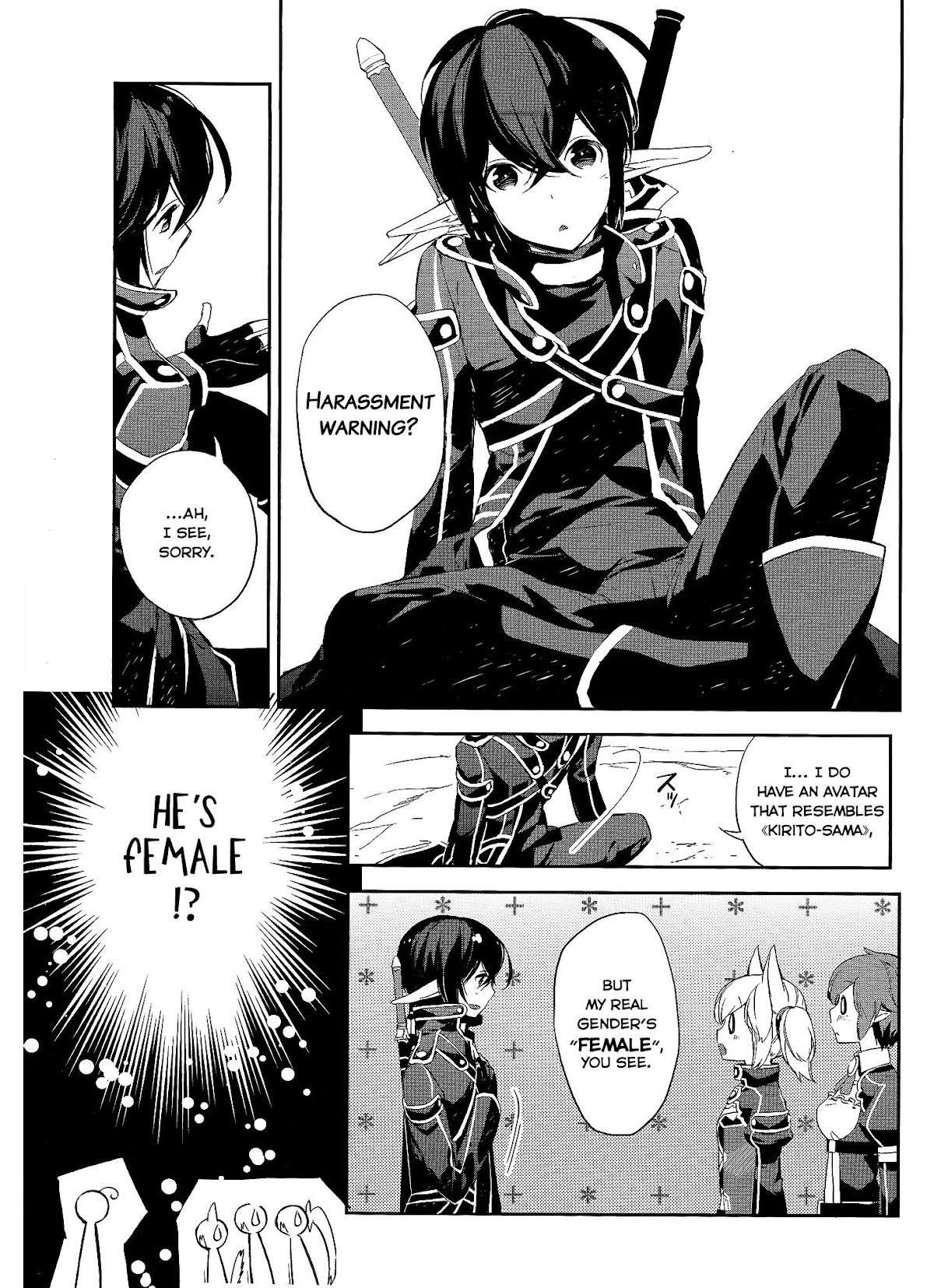 Sword Art Online - Girls Ops Chapter 2 page 19 - Chapter 2: Vol.1 STAGE.2