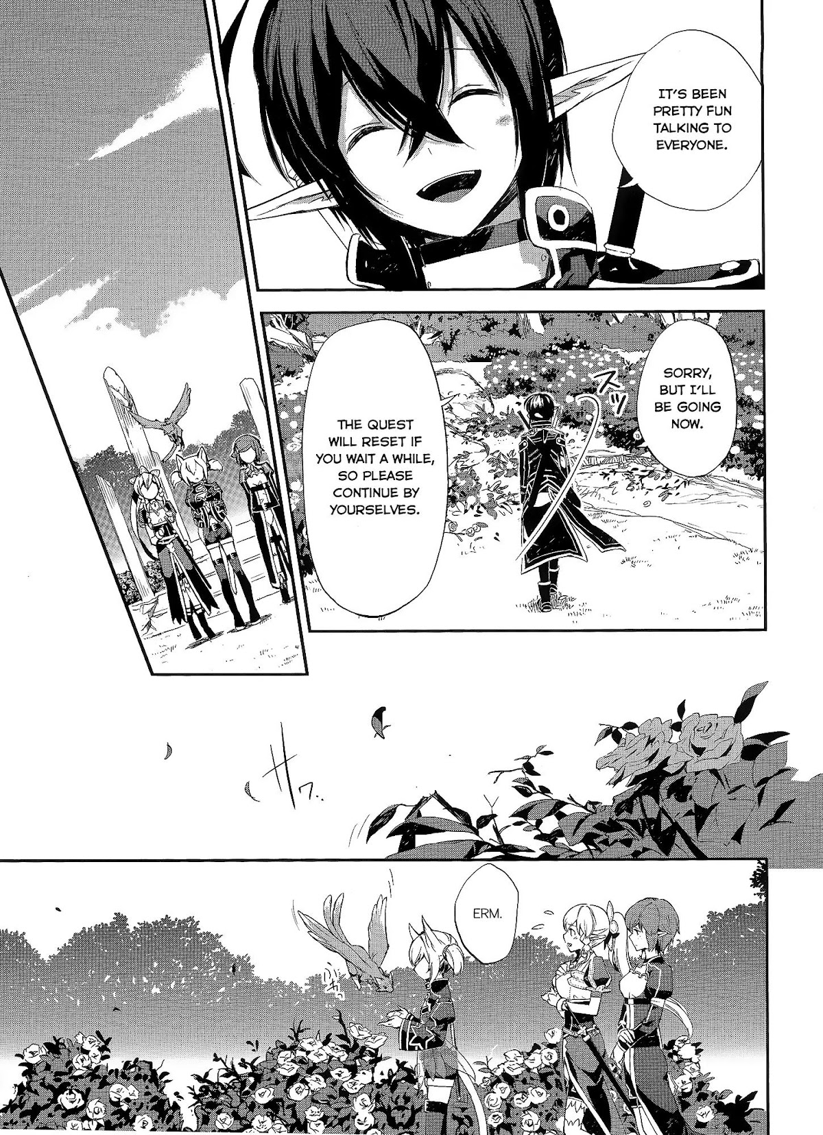 Sword Art Online - Girls Ops Chapter 2 page 35 - Chapter 2: Vol.1 STAGE.2