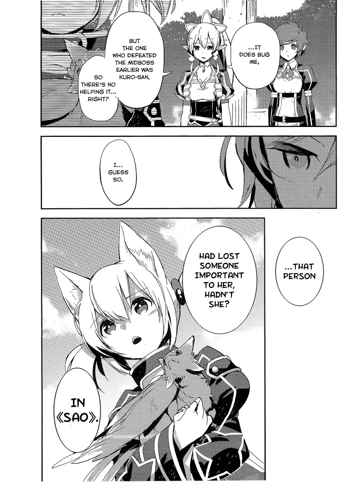 Sword Art Online - Girls Ops Chapter 2 page 36 - Chapter 2: Vol.1 STAGE.2