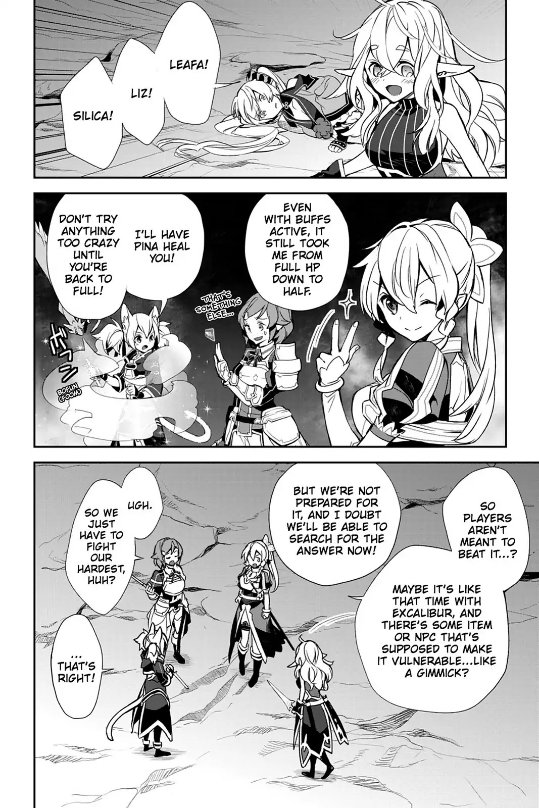 Sword Art Online - Girls Ops Chapter 20 page 22 - Chapter 20: Vol.4 STAGE.20