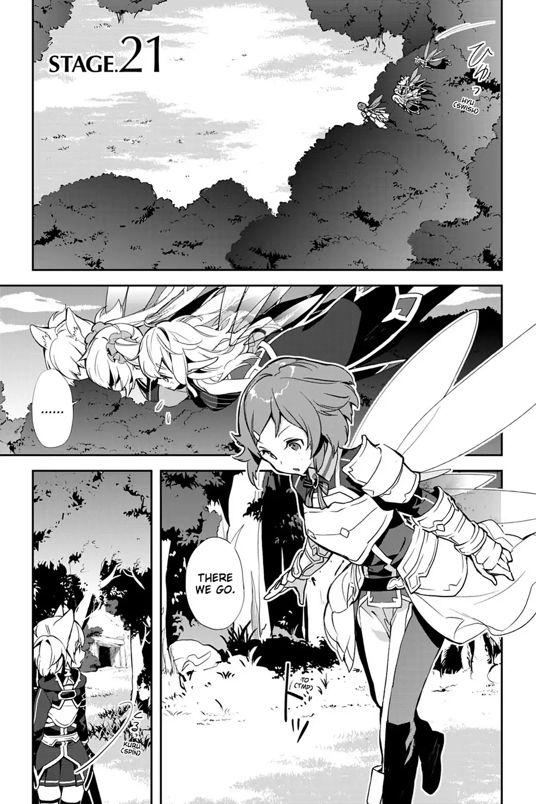 Sword Art Online - Girls Ops Chapter 21 page 1 - Chapter 21: Vol.4 STAGE.21