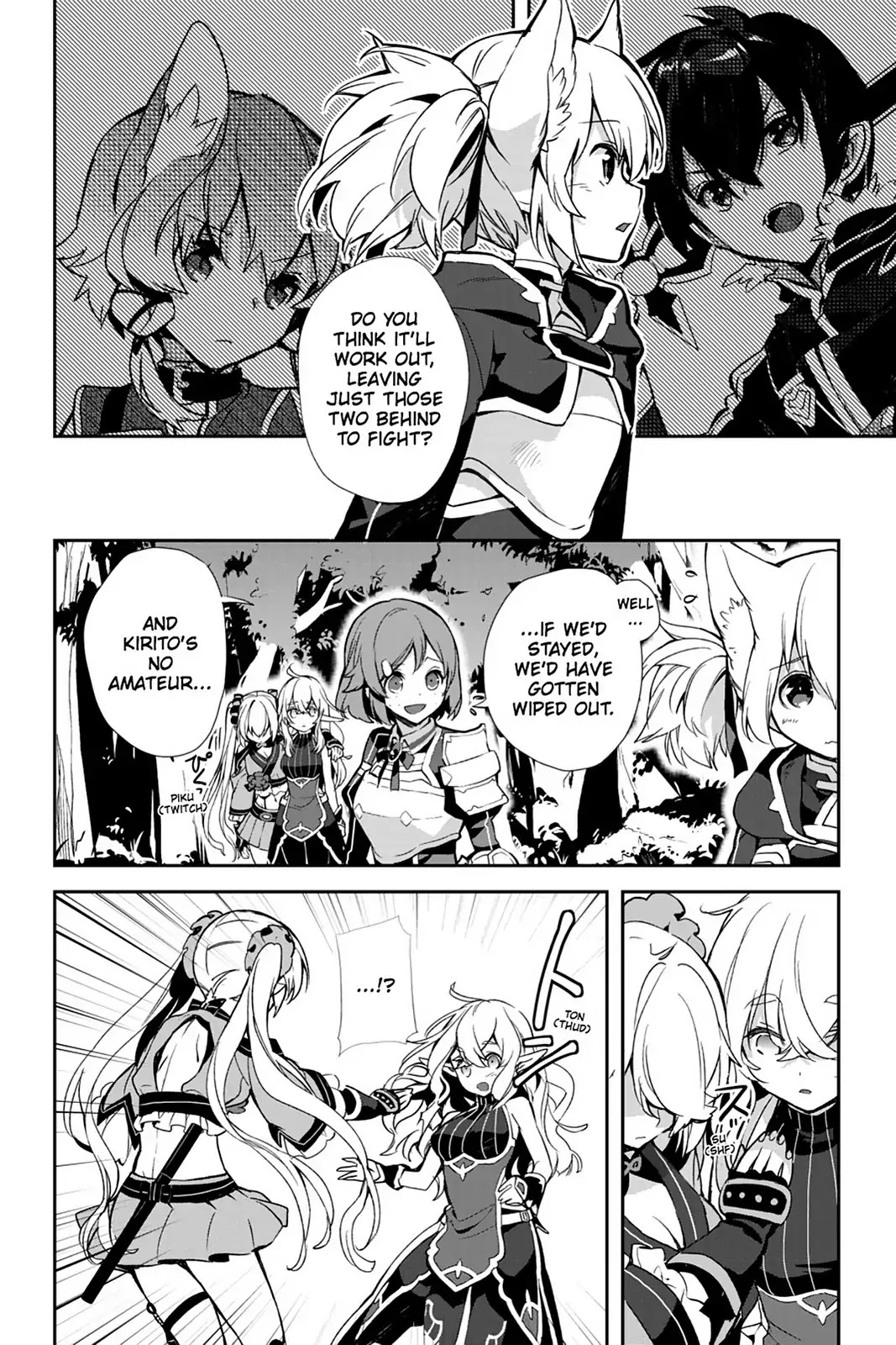 Sword Art Online - Girls Ops Chapter 21 page 2 - Chapter 21: Vol.4 STAGE.21