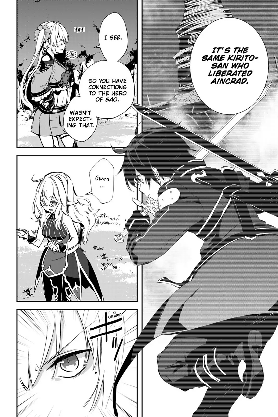 Sword Art Online - Girls Ops Chapter 21 page 4 - Chapter 21: Vol.4 STAGE.21