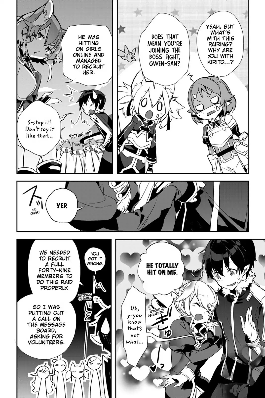 Sword Art Online - Girls Ops Chapter 22 page 22 - Chapter 22: Vol.4 STAGE.22