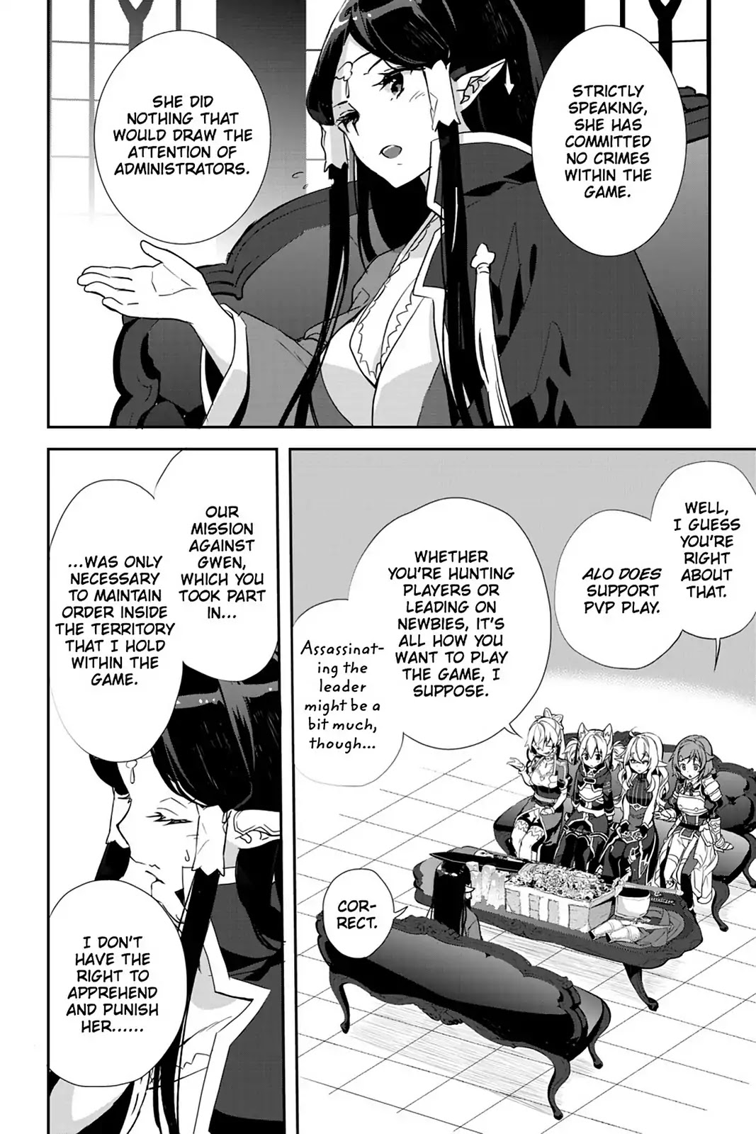 Sword Art Online - Girls Ops Chapter 22 page 8 - Chapter 22: Vol.4 STAGE.22