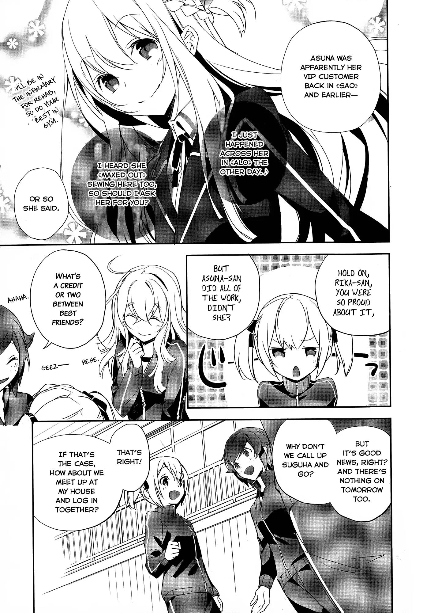 Sword Art Online - Girls Ops Chapter 6 page 8 - Chapter 6: Vol.1 STAGE.6
