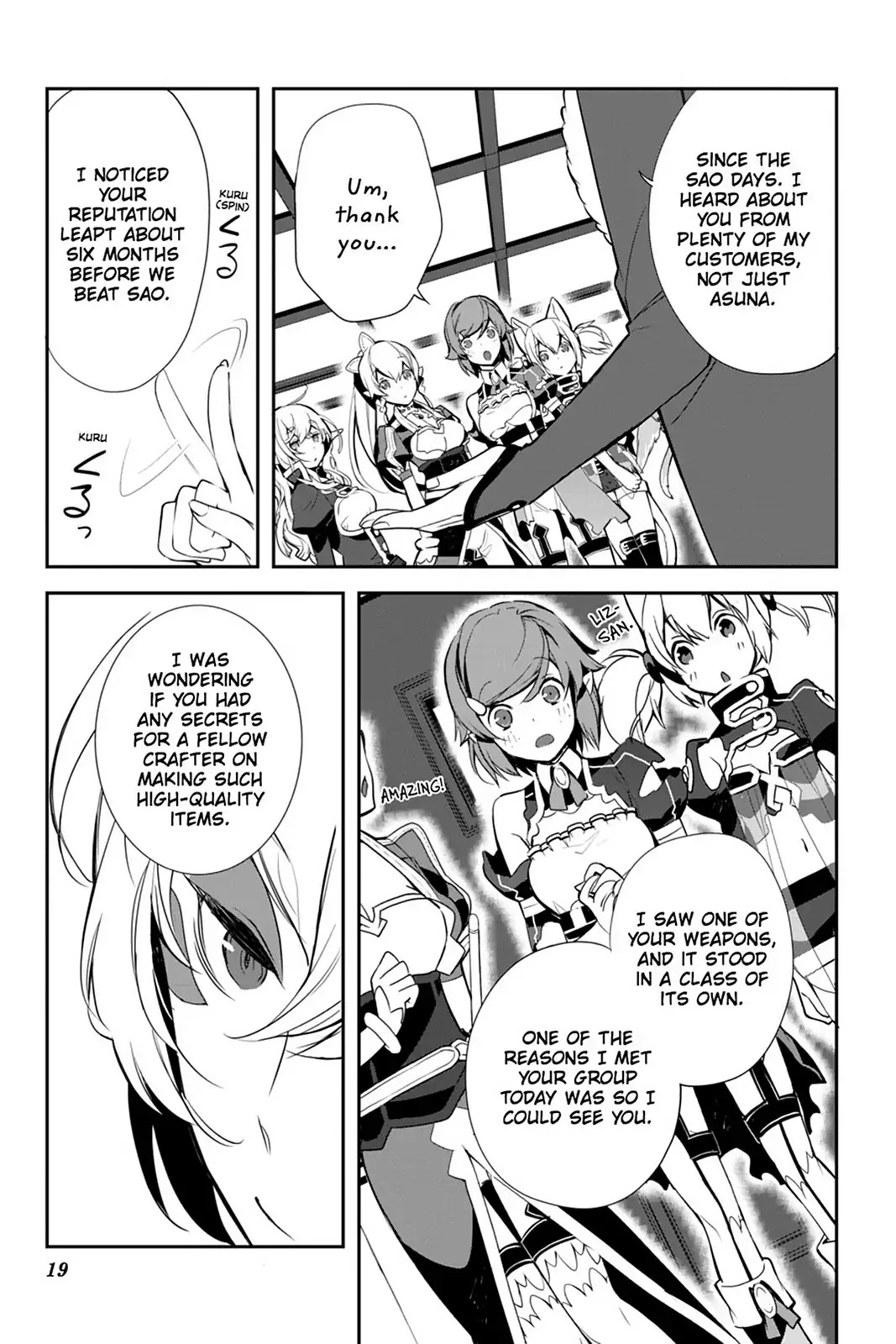 Sword Art Online - Girls Ops Chapter 7 page 20 - Chapter 7: Vol.2 STAGE.7