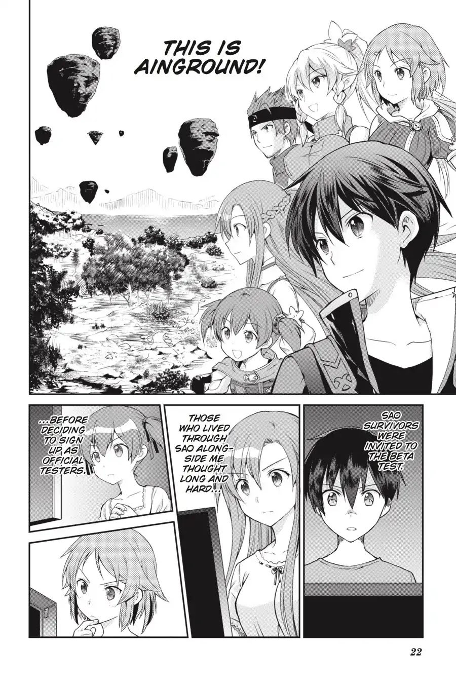 Sword Art Online: Hollow Realization Chapter 1 page 24 - Chapter 1: Vol.1 #01: Ainground