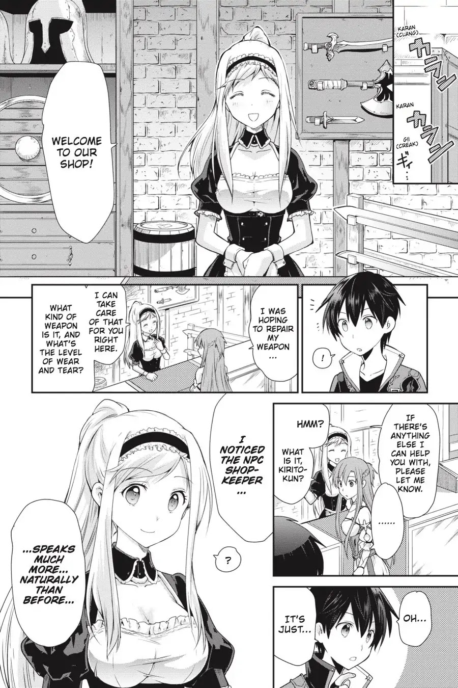 Sword Art Online: Hollow Realization Chapter 1 page 27 - Chapter 1: Vol.1 #01: Ainground