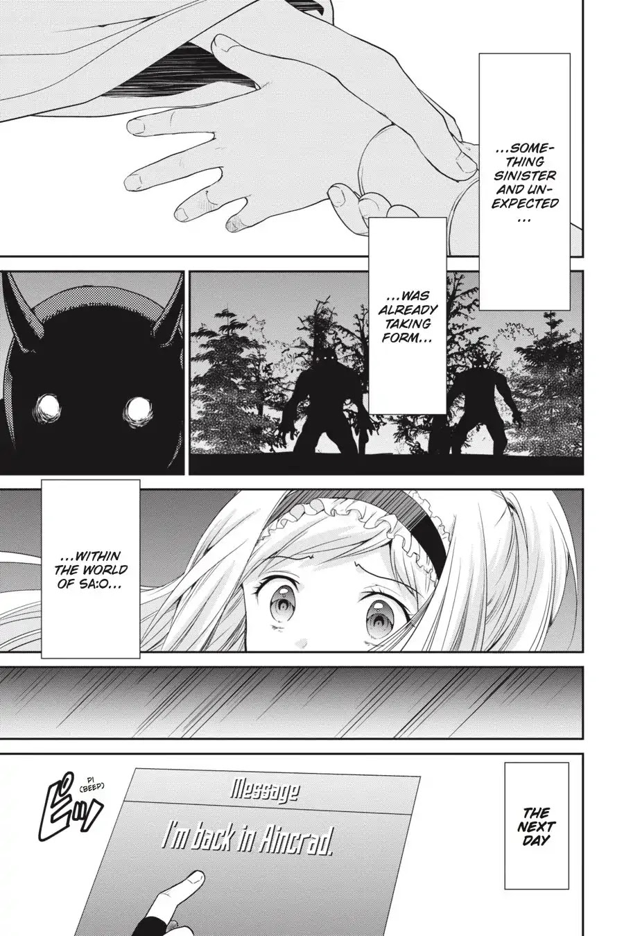 Sword Art Online: Hollow Realization Chapter 1 page 29 - Chapter 1: Vol.1 #01: Ainground