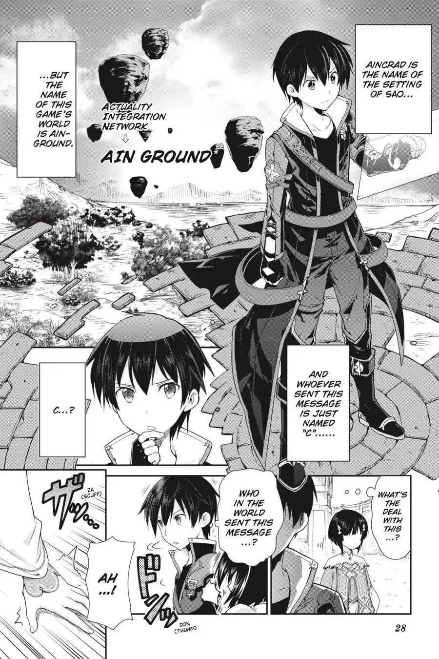 Sword Art Online: Hollow Realization Chapter 1 page 30 - Chapter 1: Vol.1 #01: Ainground