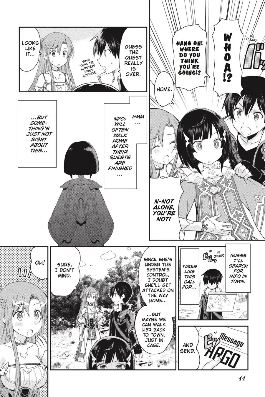 Sword Art Online: Hollow Realization Chapter 1 page 46 - Chapter 1: Vol.1 #01: Ainground