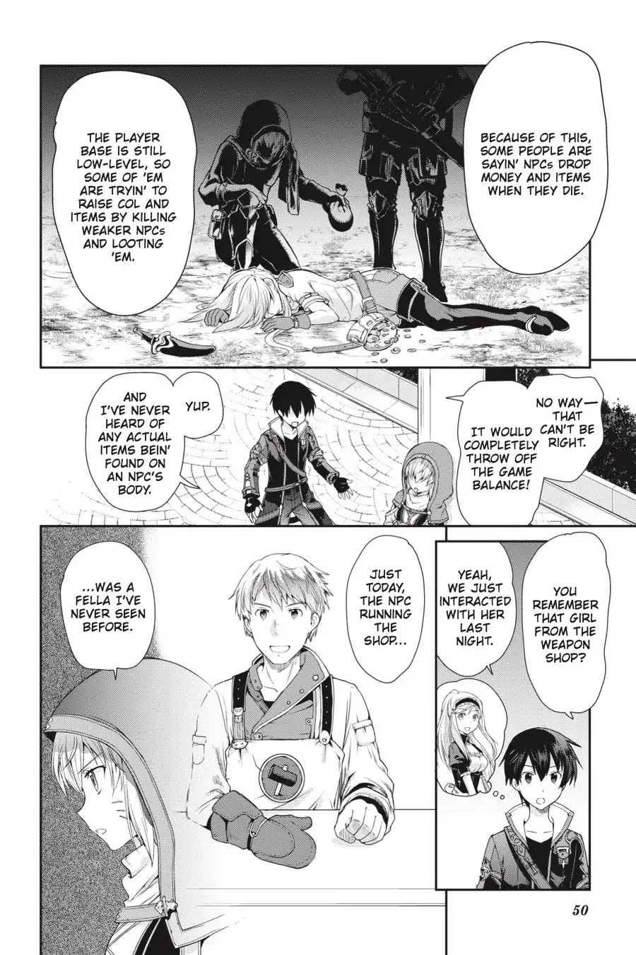 Sword Art Online: Hollow Realization Chapter 1 page 52 - Chapter 1: Vol.1 #01: Ainground