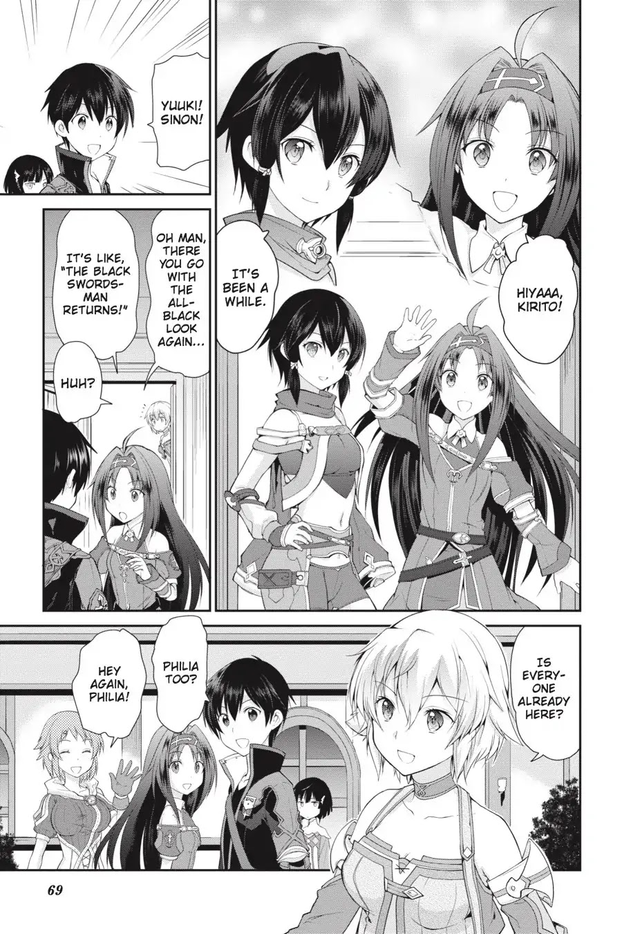 Sword Art Online: Hollow Realization Chapter 2 page 15 - Chapter 2: Vol.1 #02: Premiere