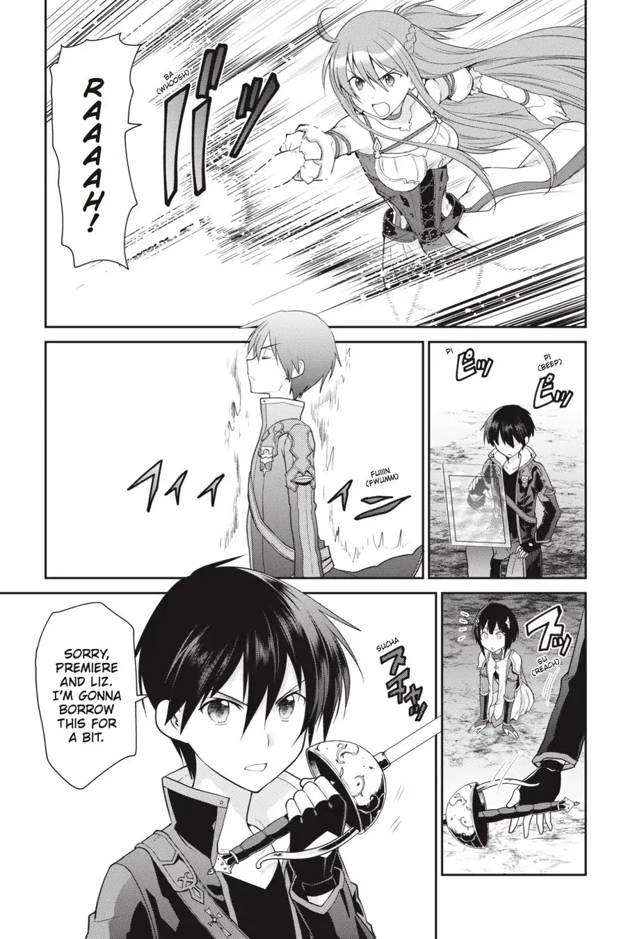 Sword Art Online: Hollow Realization Chapter 3 page 37 - Chapter 3: Vol.1 #03: Return of the A