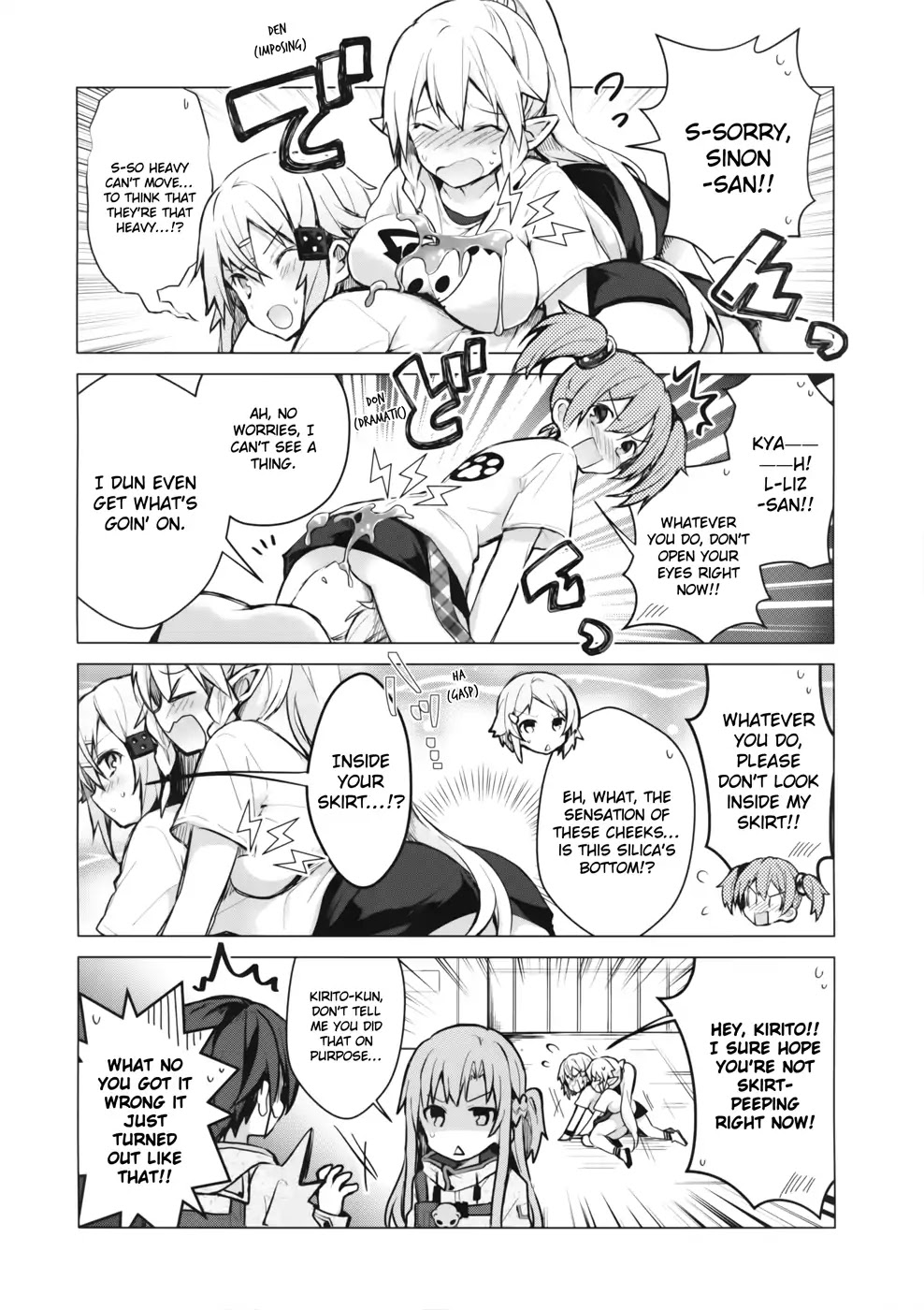 Sword Art Online - Kirito's Gun Gale Wars Chapter 1 page 12 - Chapter 1: 1st Night