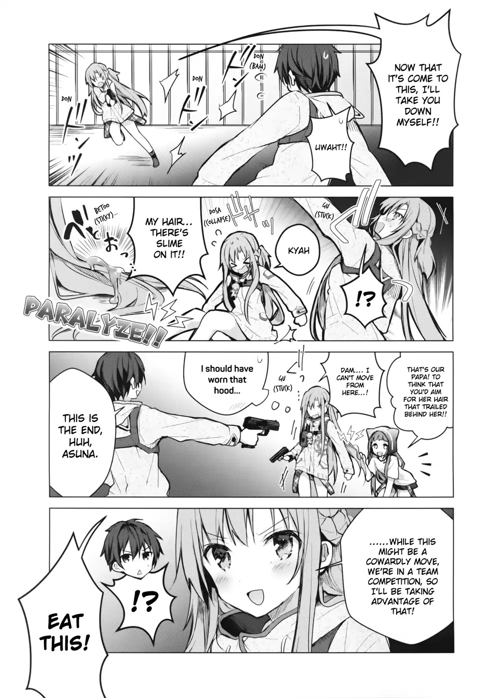 Sword Art Online - Kirito's Gun Gale Wars Chapter 1 page 13 - Chapter 1: 1st Night