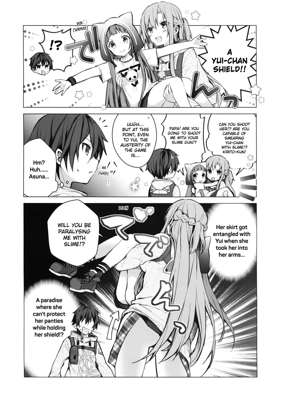 Sword Art Online - Kirito's Gun Gale Wars Chapter 1 page 14 - Chapter 1: 1st Night