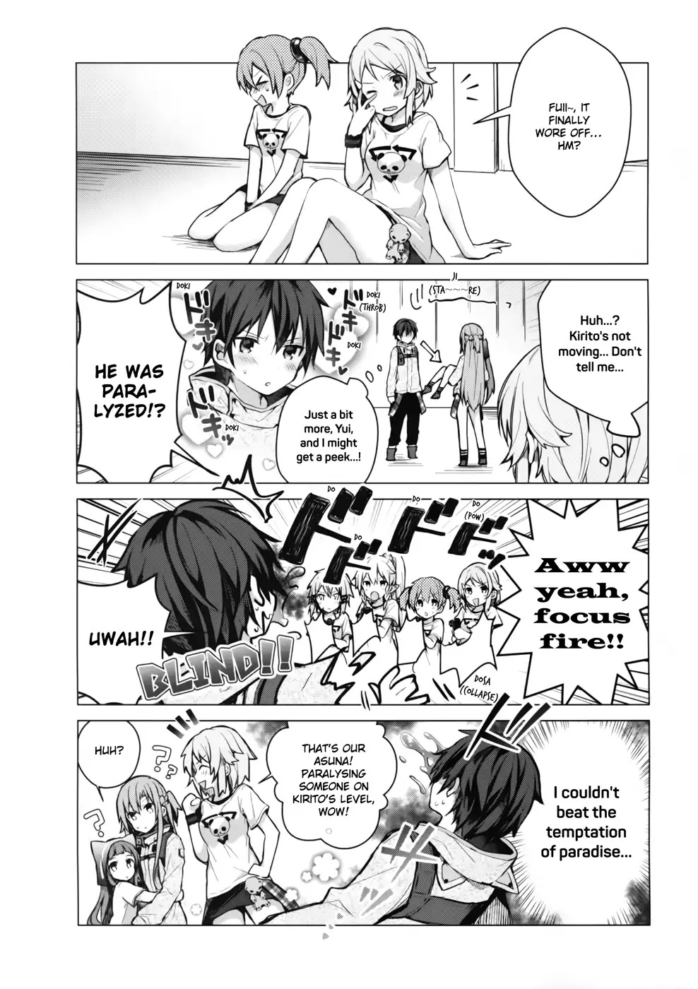Sword Art Online - Kirito's Gun Gale Wars Chapter 1 page 15 - Chapter 1: 1st Night