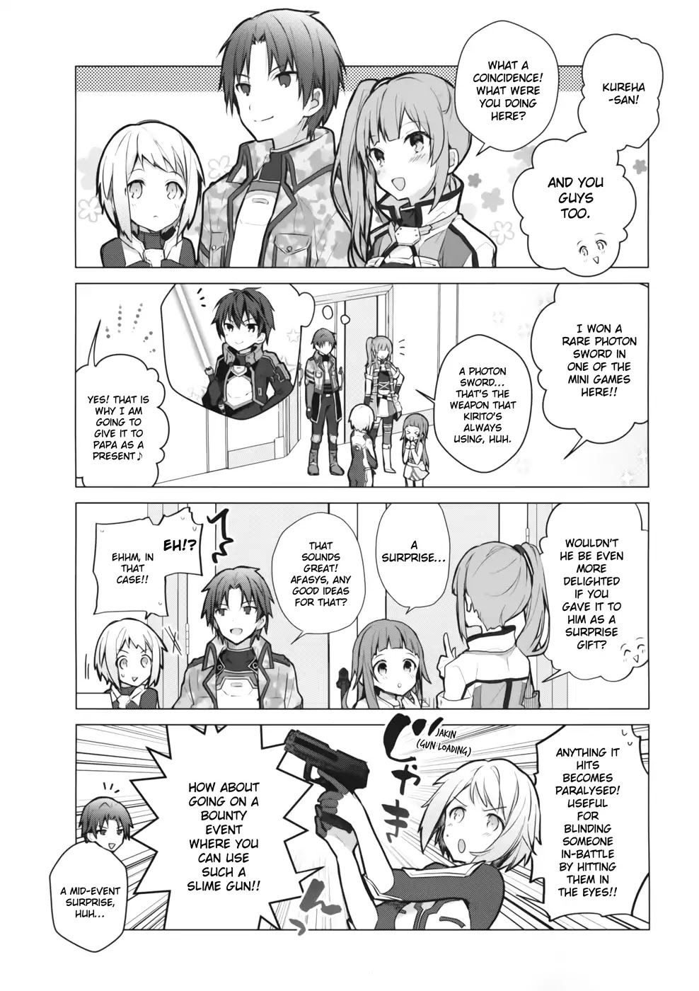 Sword Art Online - Kirito's Gun Gale Wars Chapter 1 page 5 - Chapter 1: 1st Night