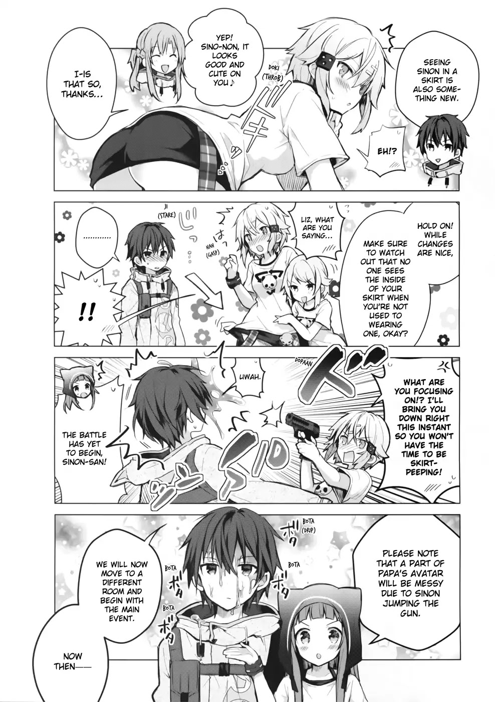Sword Art Online - Kirito's Gun Gale Wars Chapter 1 page 9 - Chapter 1: 1st Night