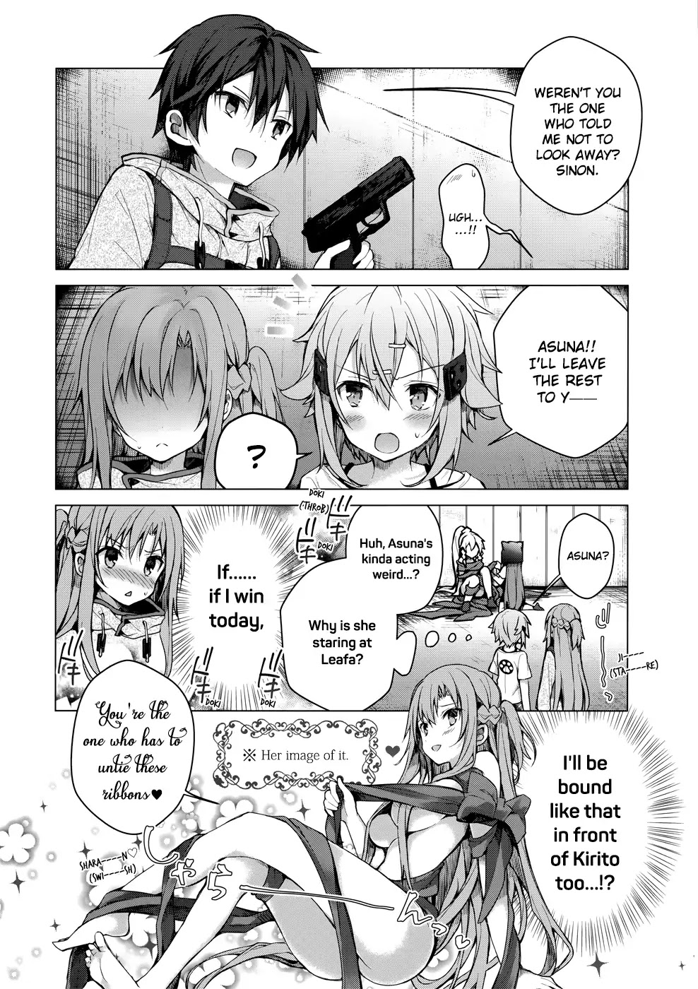 Sword Art Online - Kirito's Gun Gale Wars Chapter 2 page 10 - Chapter 2: 2nd Night