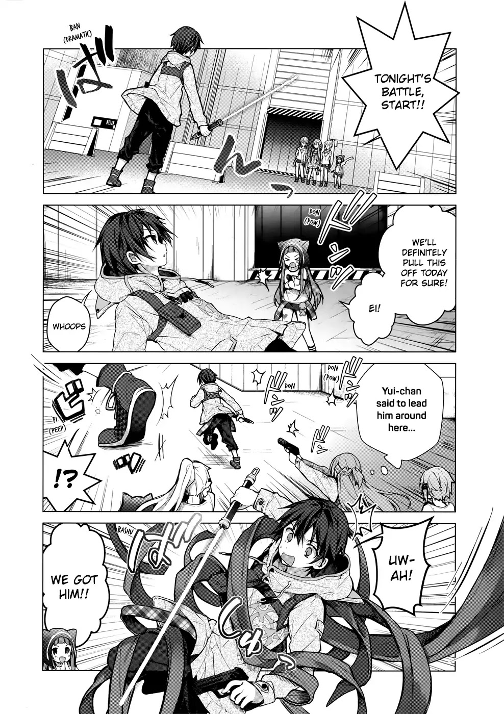 Sword Art Online - Kirito's Gun Gale Wars Chapter 2 page 6 - Chapter 2: 2nd Night