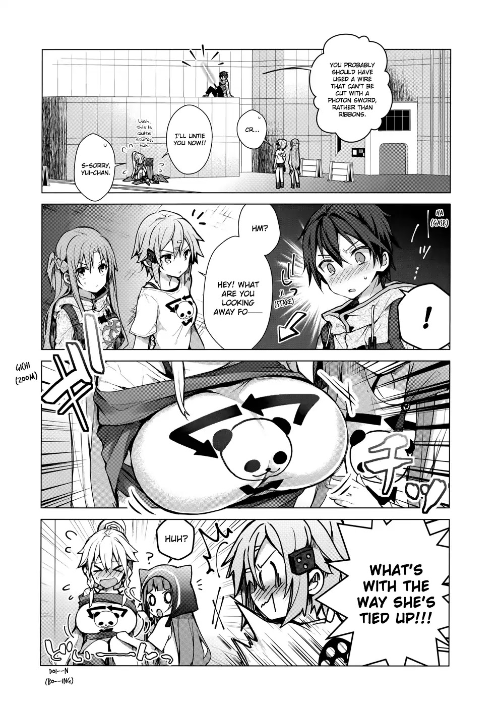 Sword Art Online - Kirito's Gun Gale Wars Chapter 2 page 8 - Chapter 2: 2nd Night