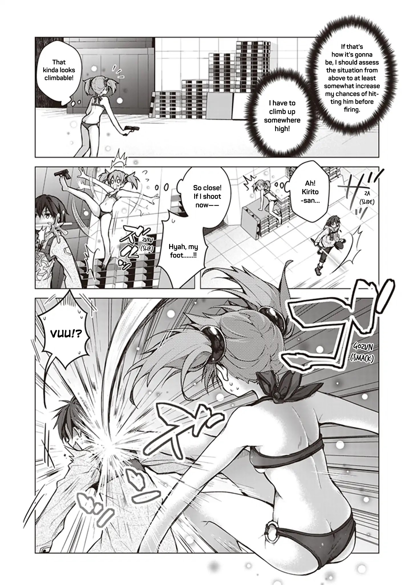 Sword Art Online - Kirito's Gun Gale Wars Chapter 3 page 10 - Chapter 3: 3rd Night