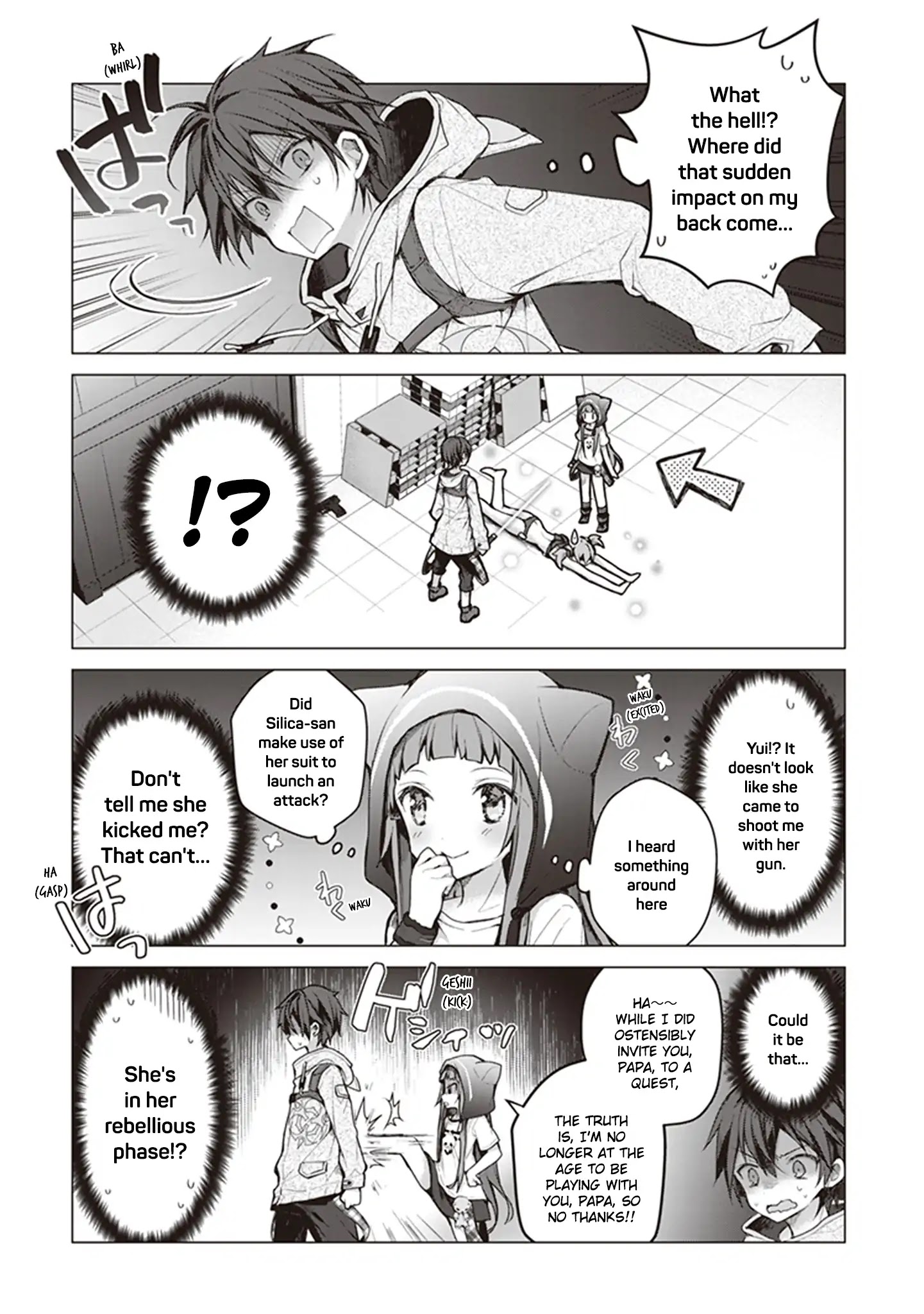 Sword Art Online - Kirito's Gun Gale Wars Chapter 3 page 11 - Chapter 3: 3rd Night