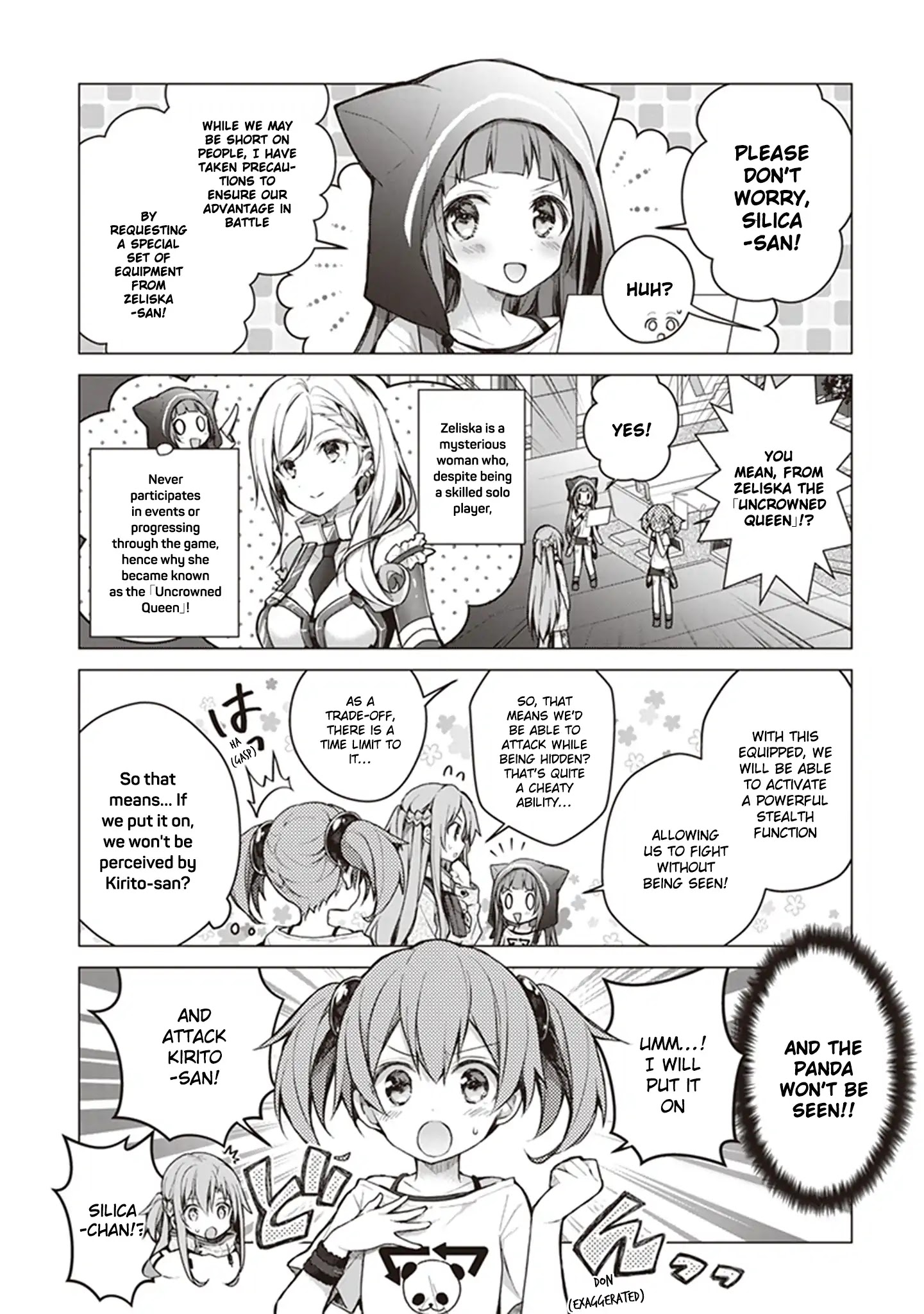 Sword Art Online - Kirito's Gun Gale Wars Chapter 3 page 6 - Chapter 3: 3rd Night