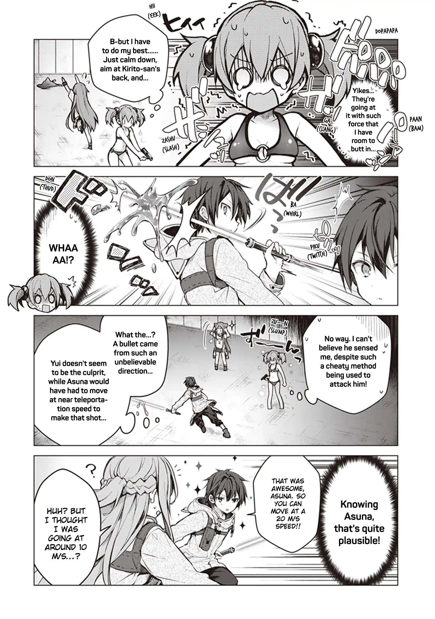 Sword Art Online - Kirito's Gun Gale Wars Chapter 3 page 9 - Chapter 3: 3rd Night