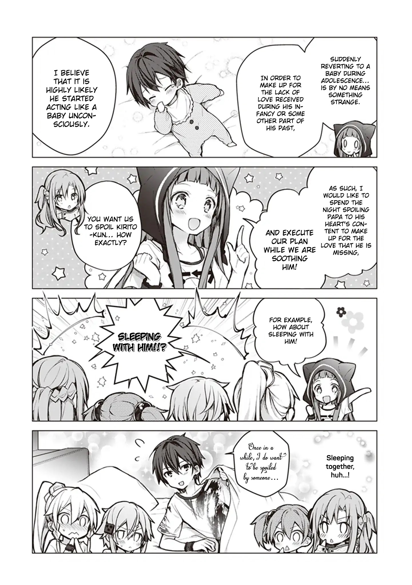 Sword Art Online - Kirito's Gun Gale Wars Chapter 4 page 3 - Chapter 4: 4th Night
