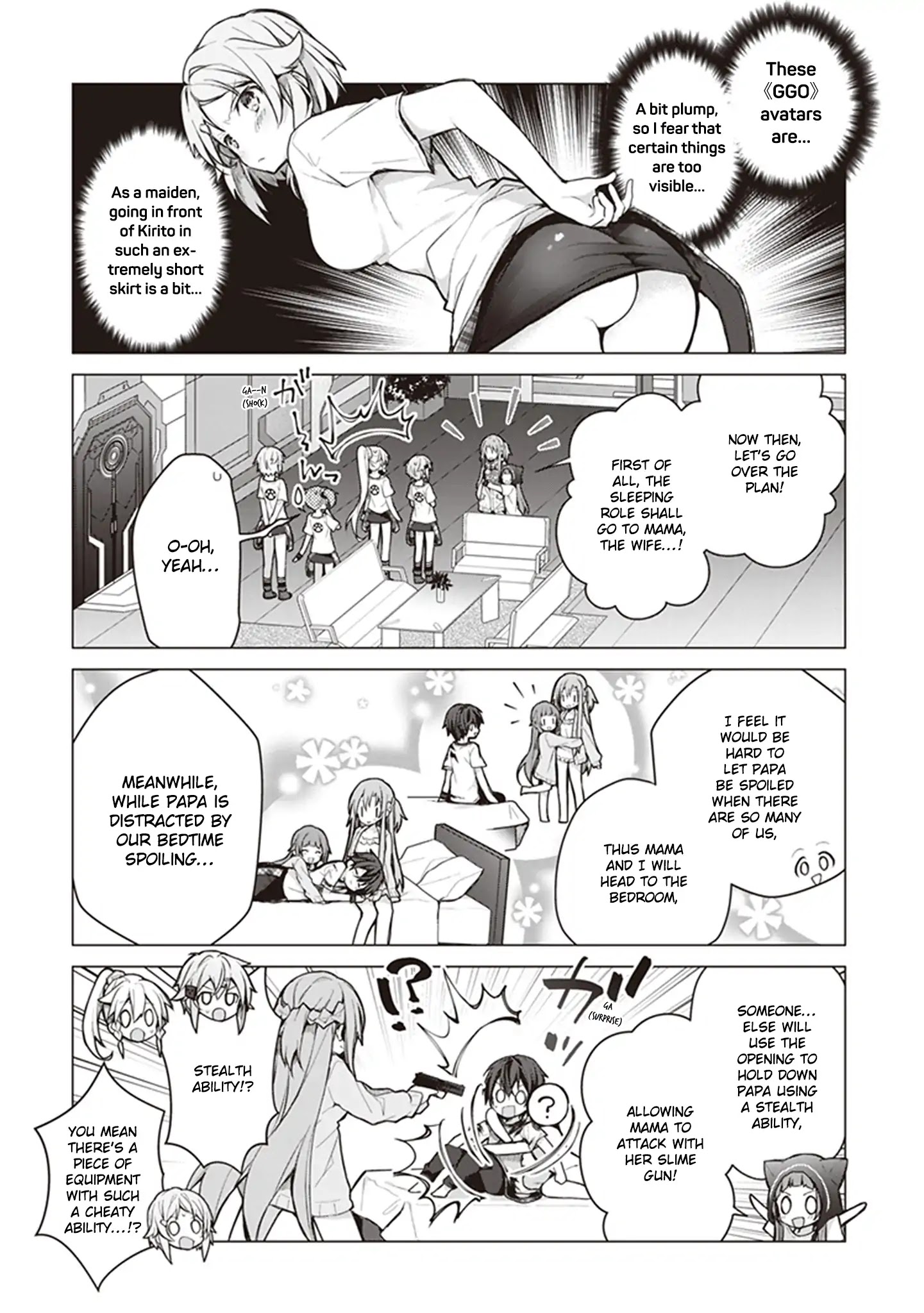 Sword Art Online - Kirito's Gun Gale Wars Chapter 4 page 5 - Chapter 4: 4th Night