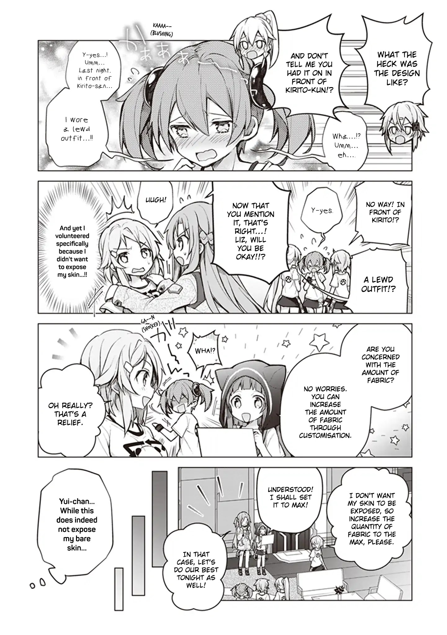 Sword Art Online - Kirito's Gun Gale Wars Chapter 4 page 8 - Chapter 4: 4th Night