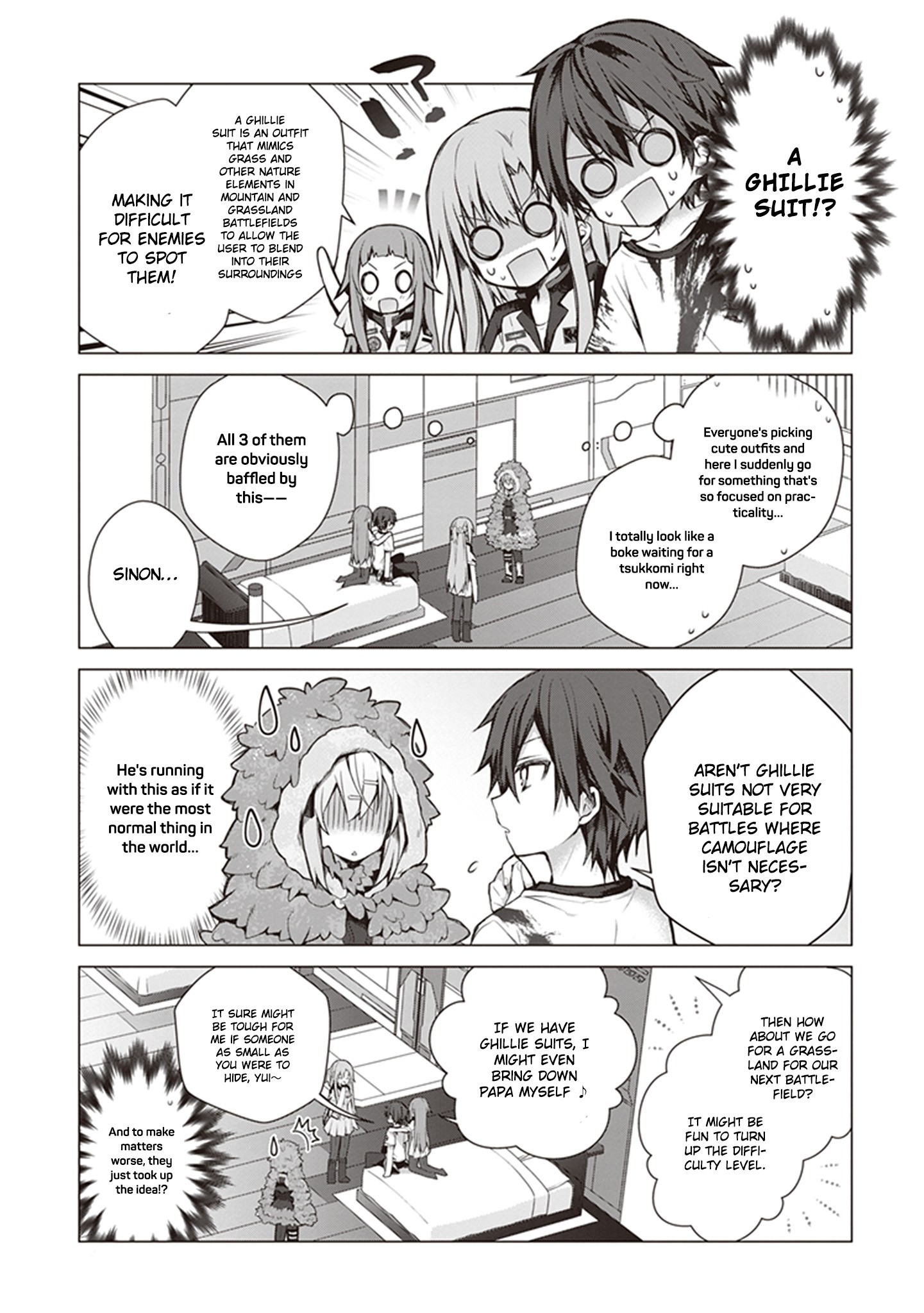 Sword Art Online - Kirito's Gun Gale Wars Chapter 5 page 12 - Chapter 5: 5th Night