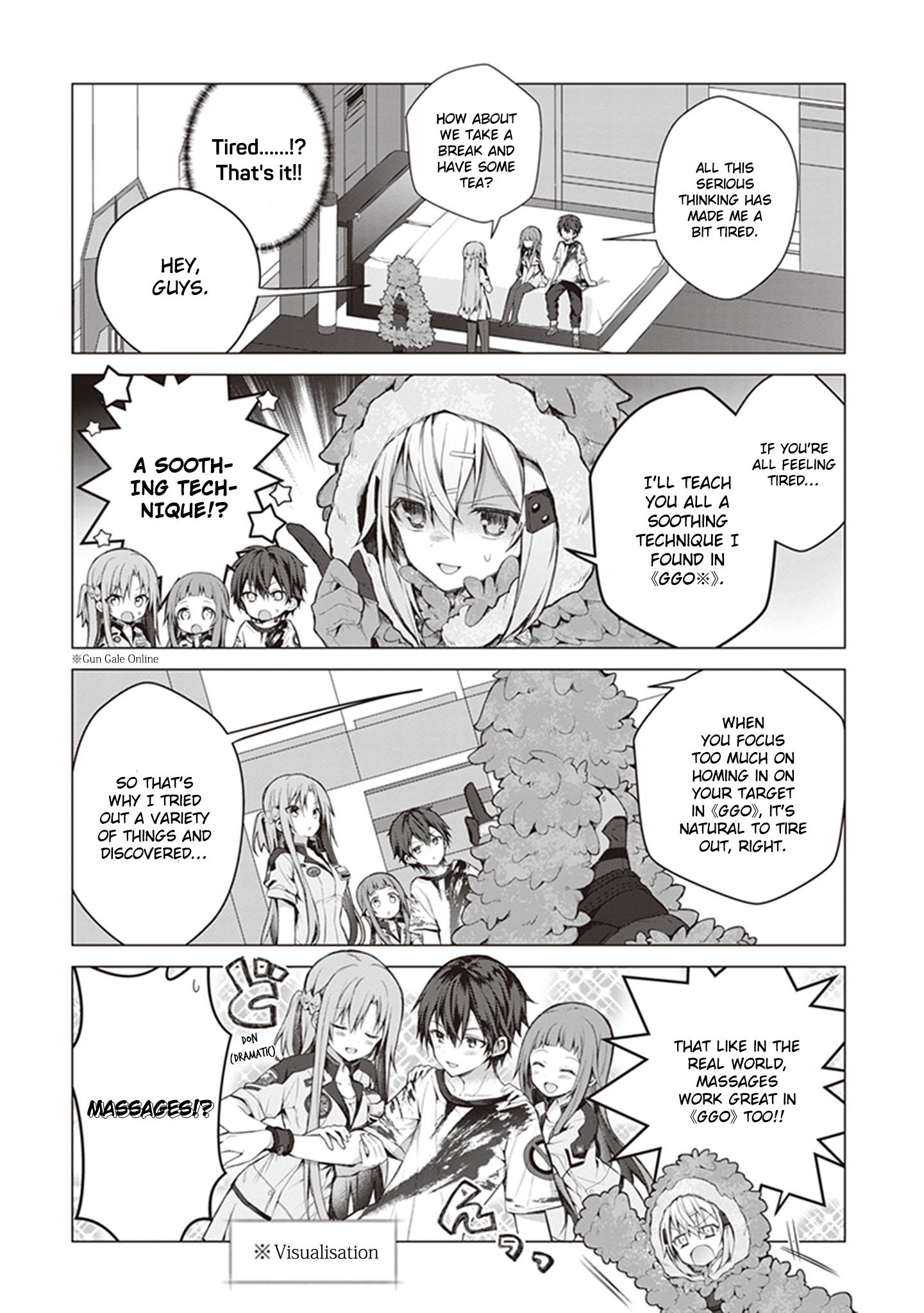 Sword Art Online - Kirito's Gun Gale Wars Chapter 5 page 13 - Chapter 5: 5th Night