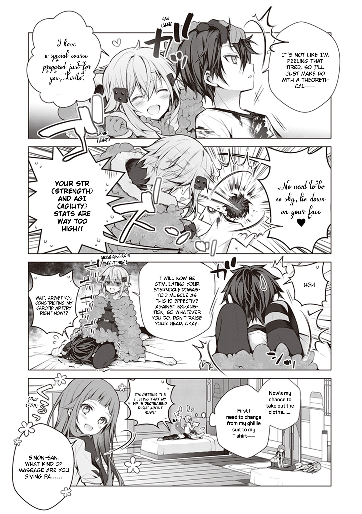 Sword Art Online - Kirito's Gun Gale Wars Chapter 5 page 15 - Chapter 5: 5th Night