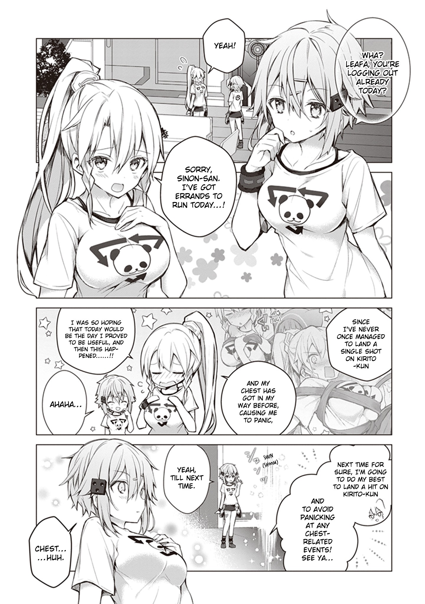 Sword Art Online - Kirito's Gun Gale Wars Chapter 5 page 2 - Chapter 5: 5th Night