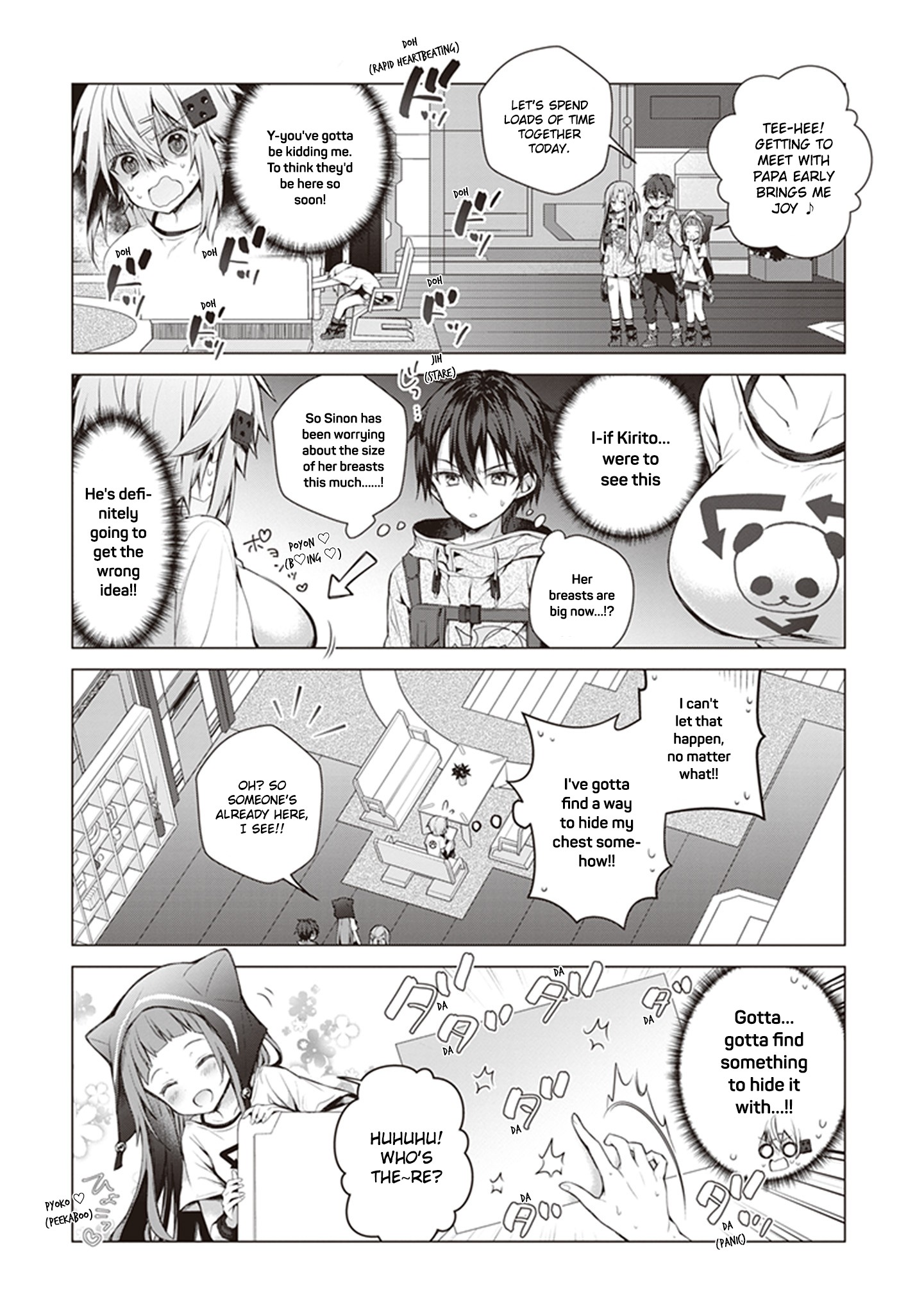 Sword Art Online - Kirito's Gun Gale Wars Chapter 5 page 5 - Chapter 5: 5th Night