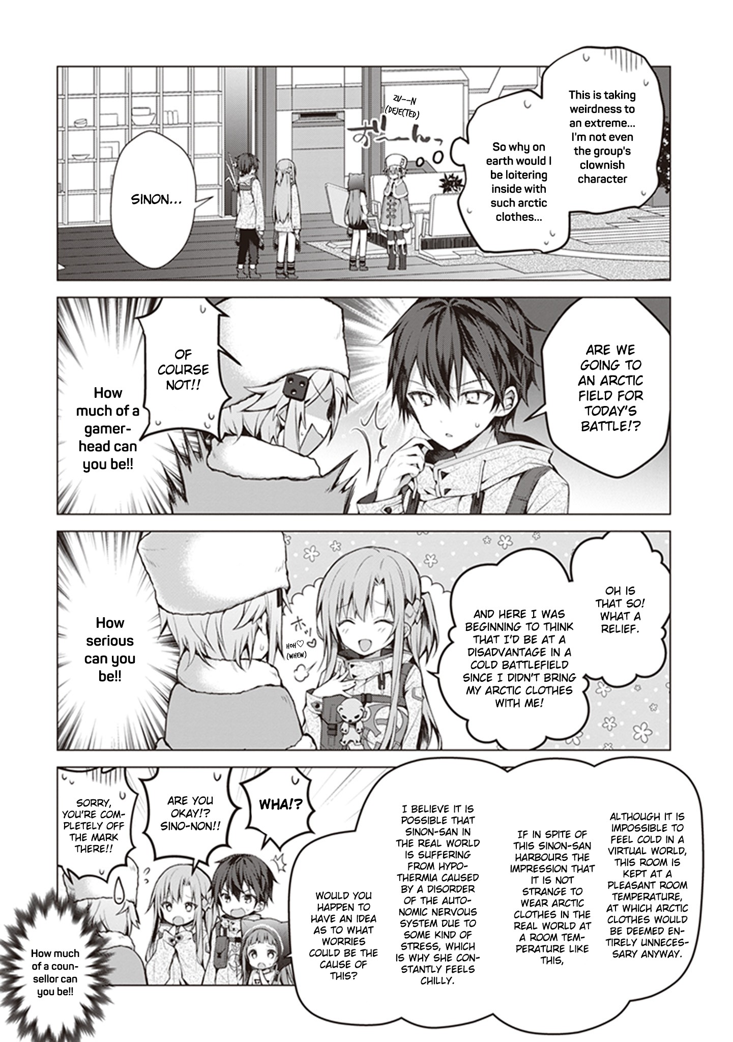 Sword Art Online - Kirito's Gun Gale Wars Chapter 5 page 7 - Chapter 5: 5th Night