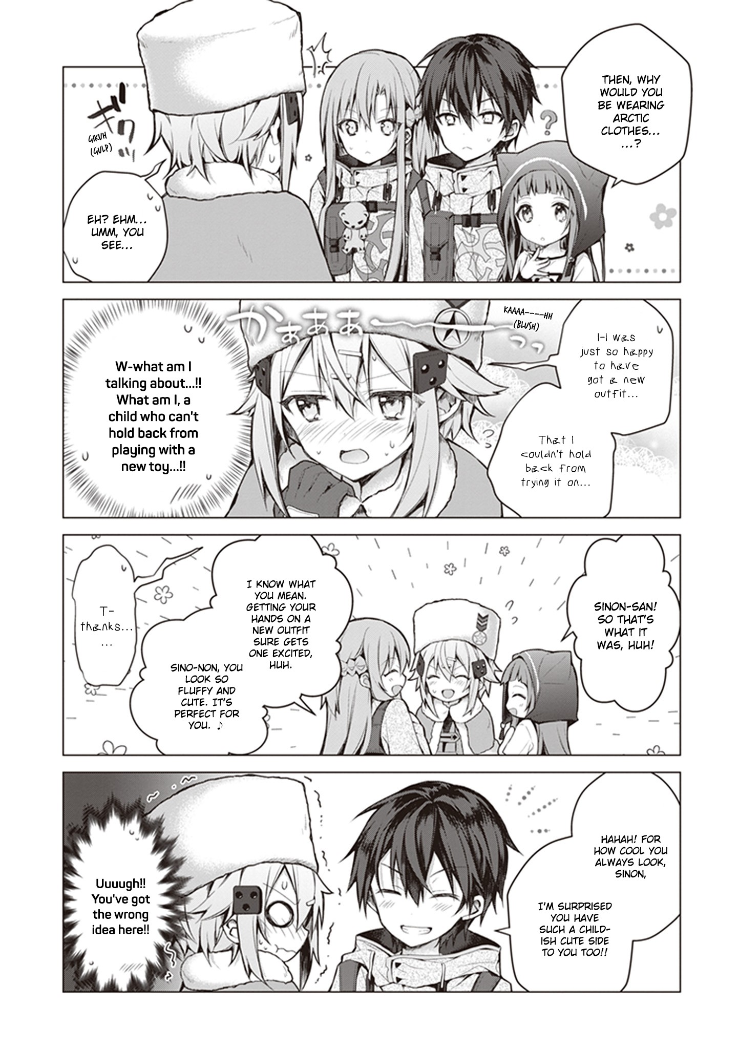 Sword Art Online - Kirito's Gun Gale Wars Chapter 5 page 8 - Chapter 5: 5th Night