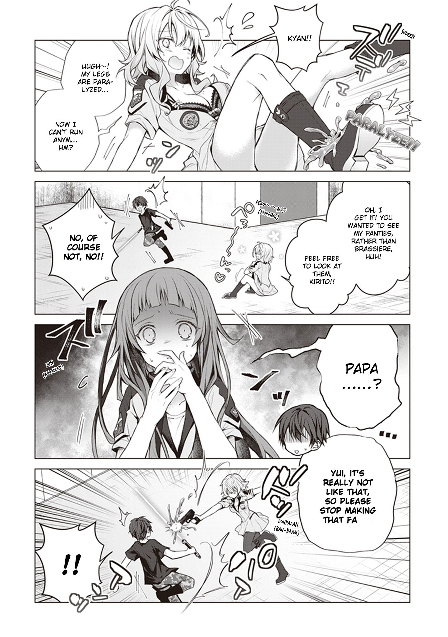 Sword Art Online - Kirito's Gun Gale Wars Chapter 6 page 13 - Chapter 6: 6th Night